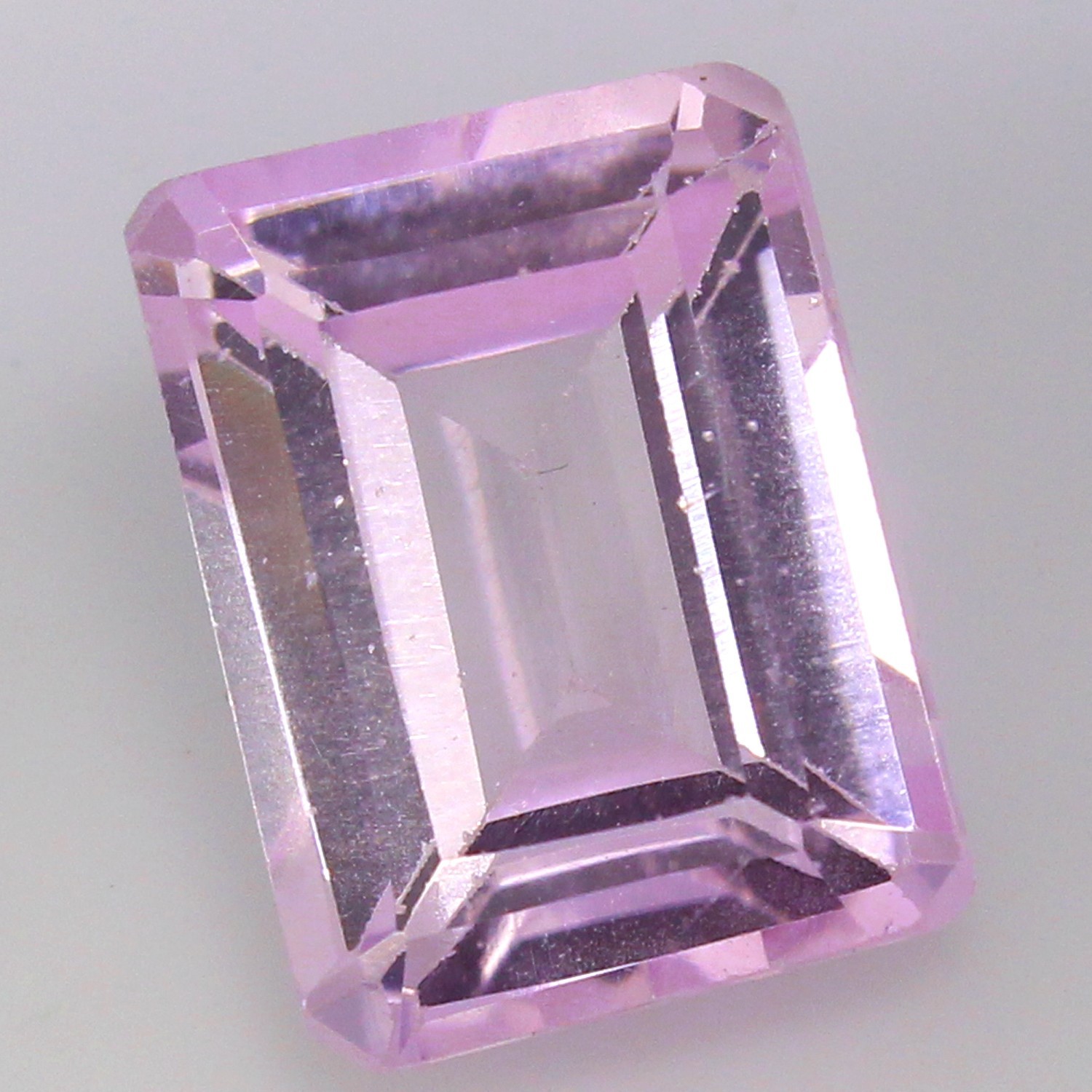 Natural 11.65 Ct Certified Afghanistan Pinkish Morganite 14×10 MM Emerald Gems