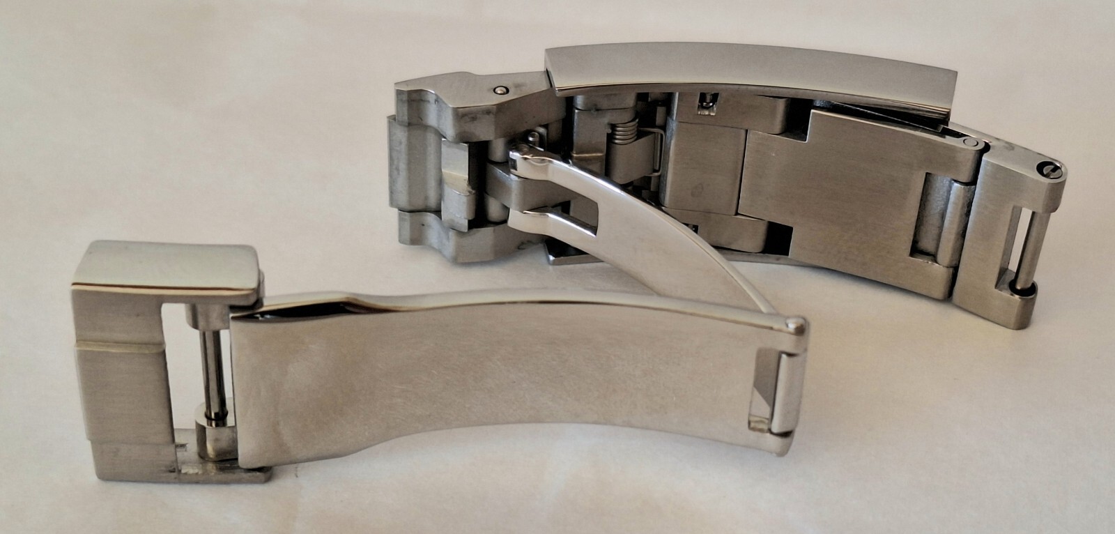 GLIDE-LOCK BUCKLE CLASP S/S SAFETY FLIP FOR ROLEX SEA-DWELLER DEEPSEA USA SHIP