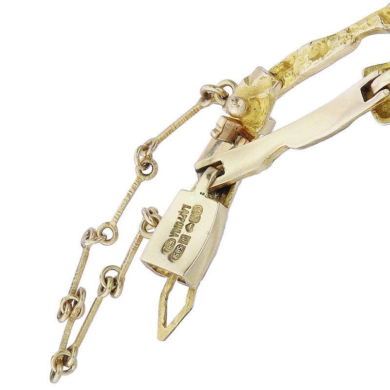 Lapponia Bracelet Paljakka 585 Yellow Gold