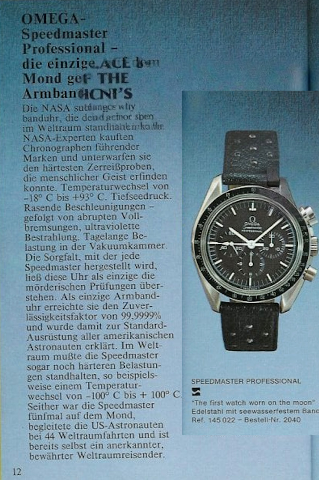 Genuine CorfaM® Straps Bands for Vintage & Reissue Omega Watches & Chronographs.