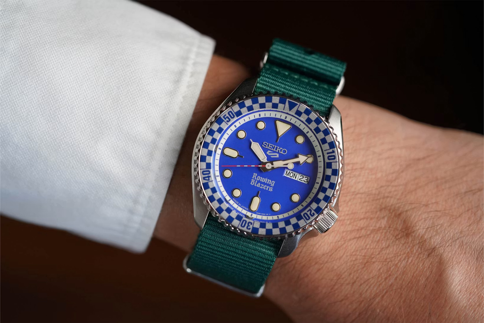 Seiko 5 x Rowing Blazers x Wind Vintage 2026 Limited Edition – Blue – 42mm