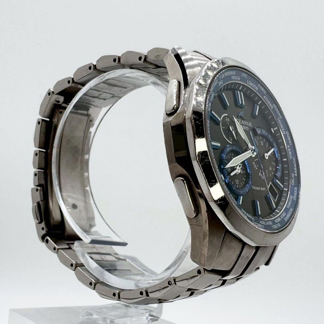 Casio Oceanus OCW-S1400 Tough Solar Titanium Sapphire Glass Wristwatch