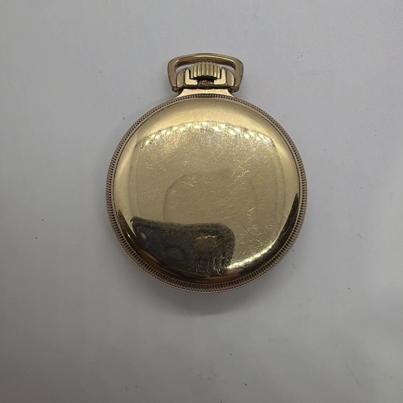 VERY NICE HEAVY KEYSTONE 10K YGF 16s MAINLINER POCKET WATCH RAILROAD CASE