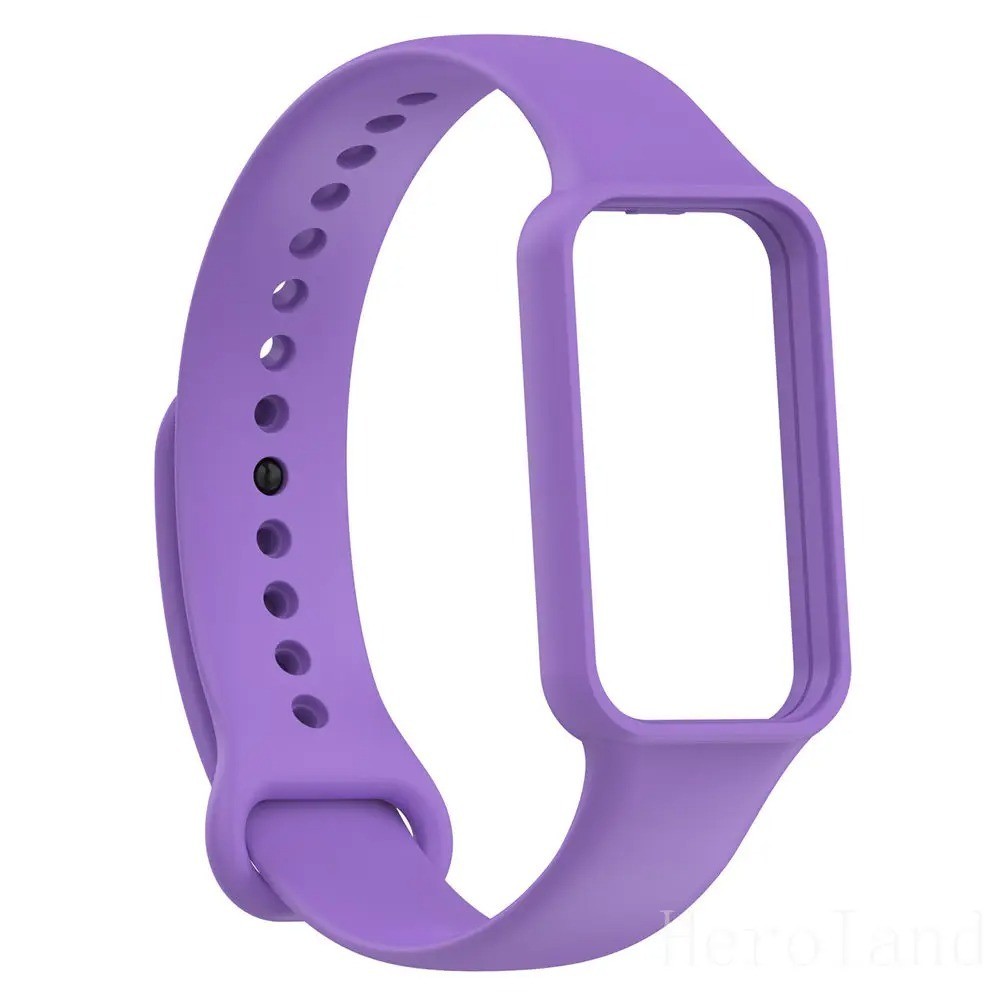 Silicone Strap for Amazfit Band 7 Replacement Bands Soft Adjustable Wristbands
