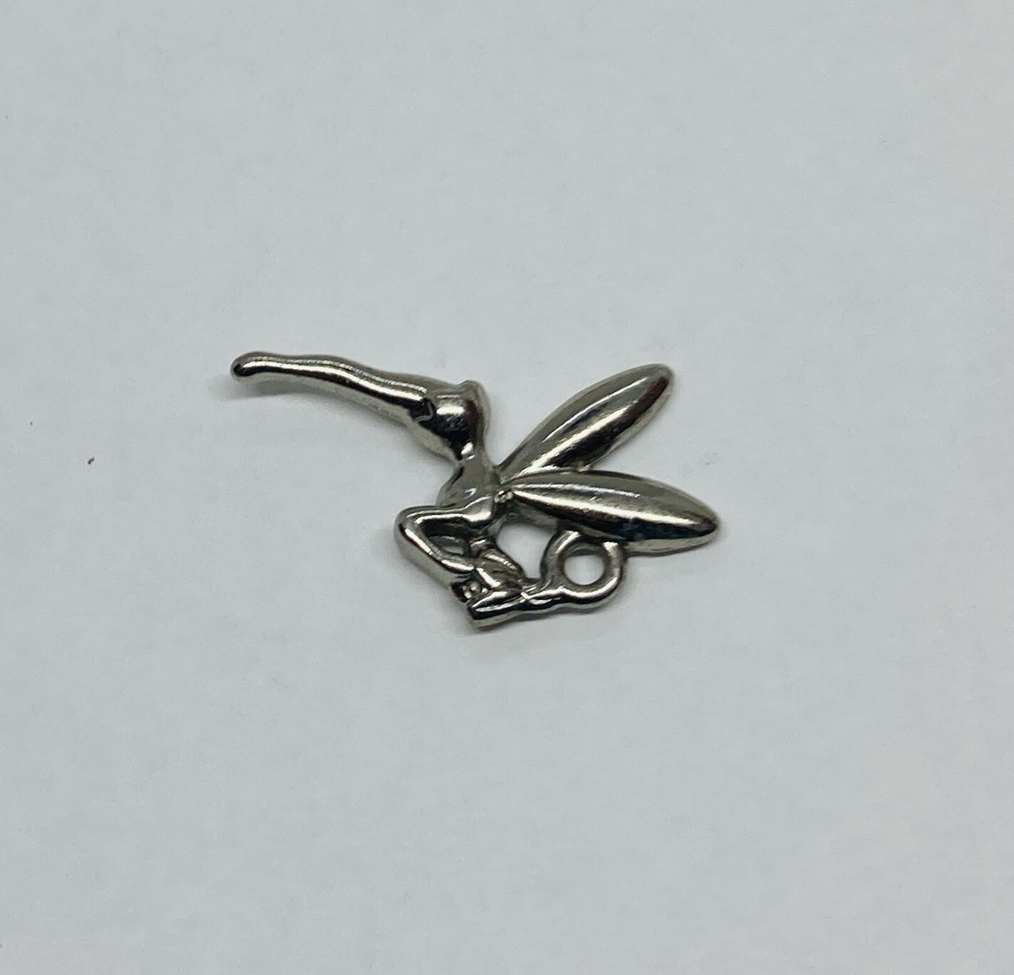 Vintage Metal Flying Fairy Pendant Charm Art Decor 1
