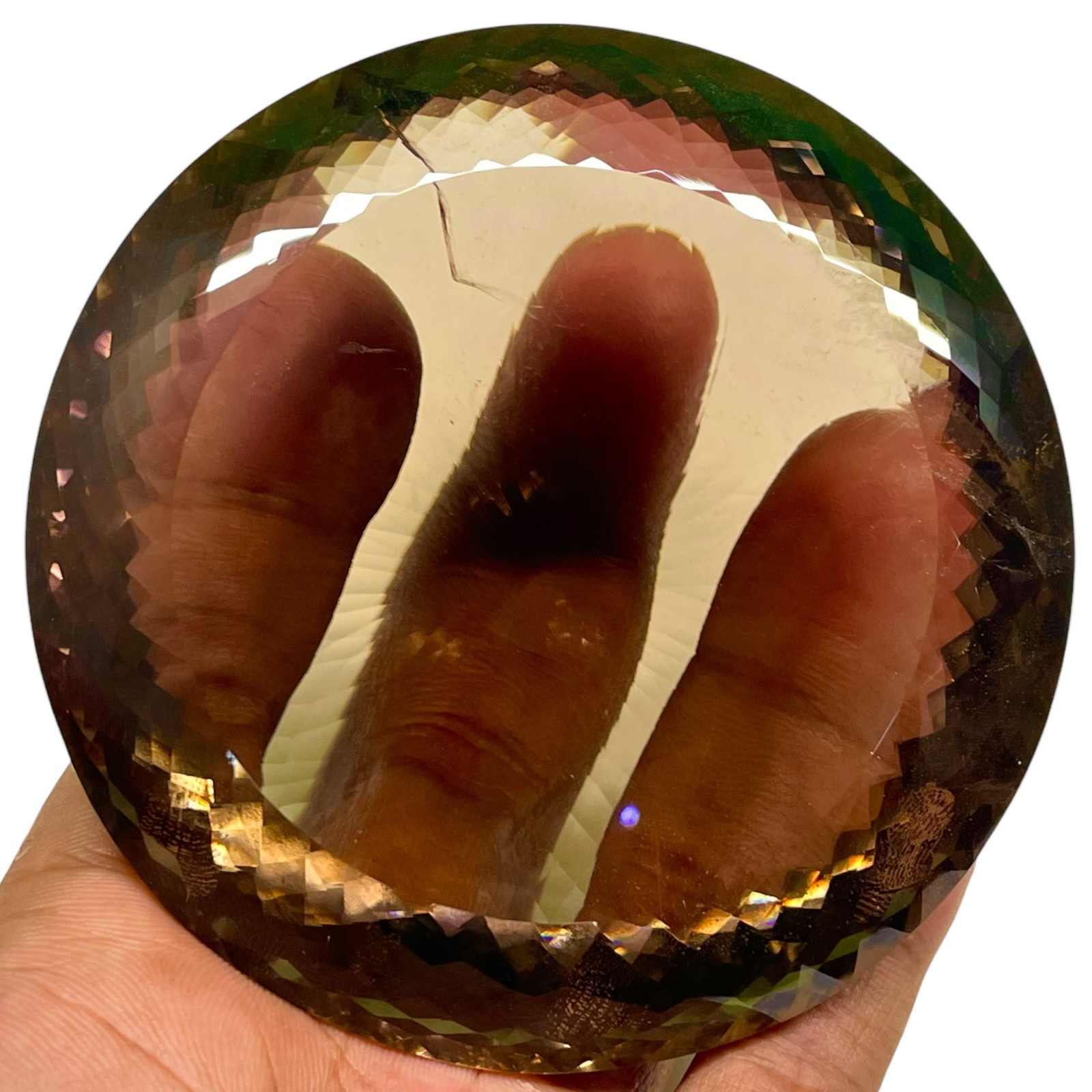 1996 Cts Certified Natural Smoky Quartz Rare Huge Museum Size Loose Gemstone