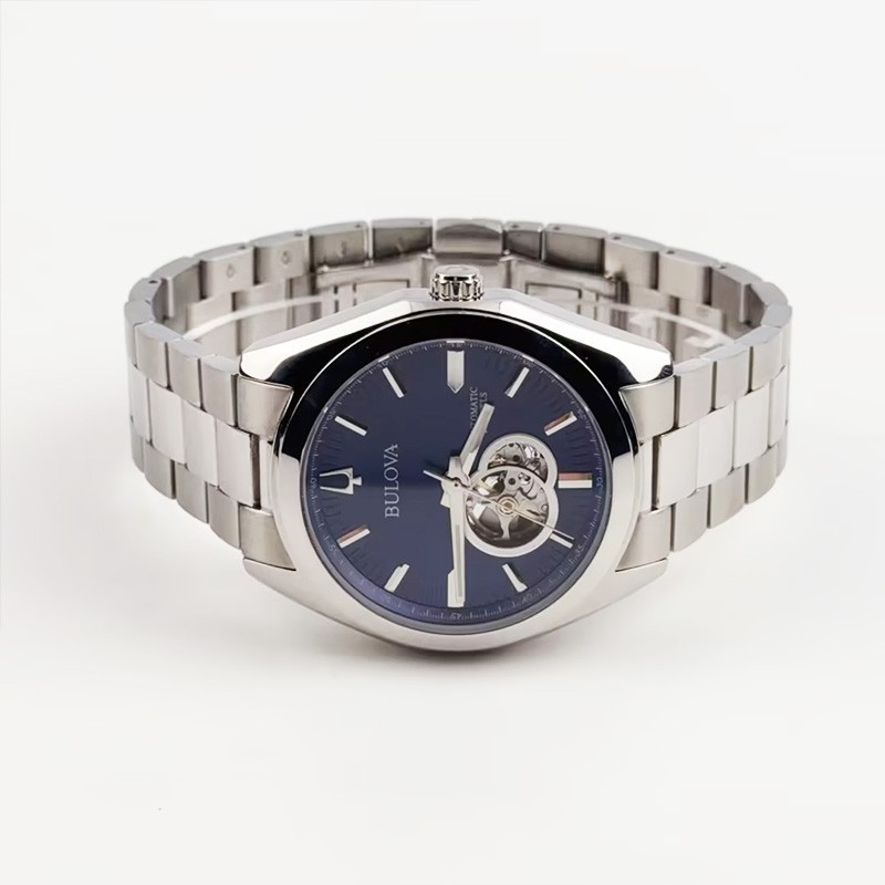 Bulova Surveyor 96A275 Automatic Men’s watch Blue Dial Stainless Steel 42mm