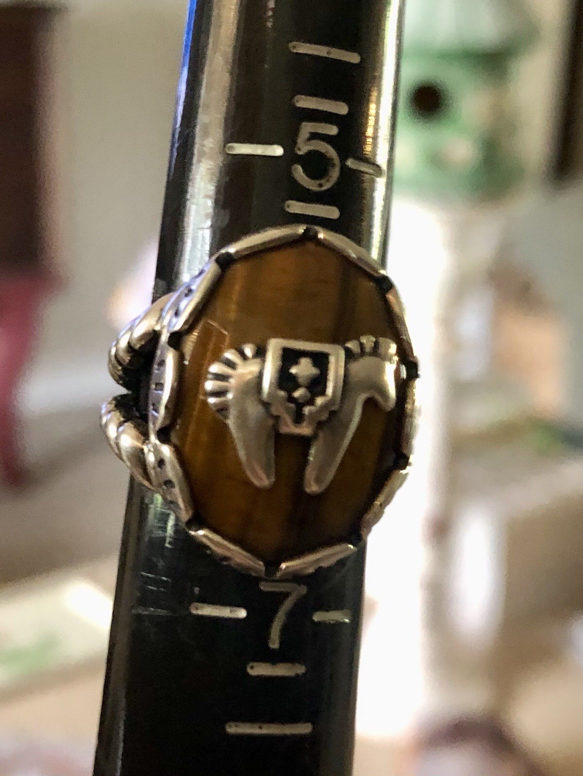 Carolyn pollack Spirit Horse Ring Sz 6 Beautiful Excellent Condition