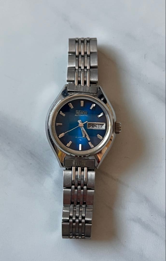 Seiko Automatic Watch, Blue
