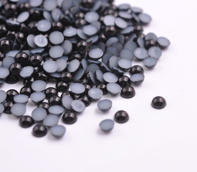 Half Pearl Round Bead Flat Back Scrapbook suitable for craft Flat Back 2-8mm DIY