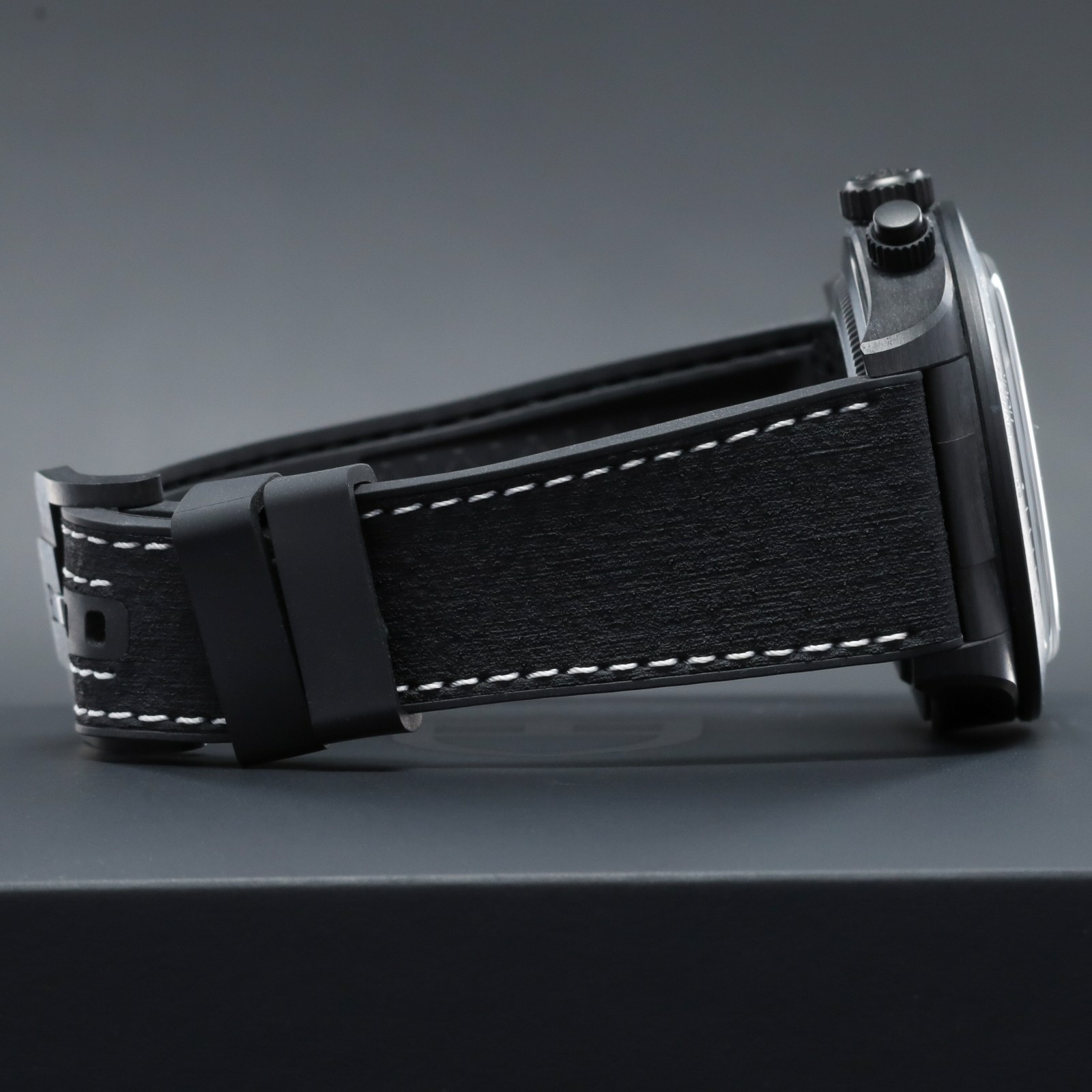 Tudor Black Bay Chrono 2026 42mm Carbon White Dial Hybrid Strap 79377KN