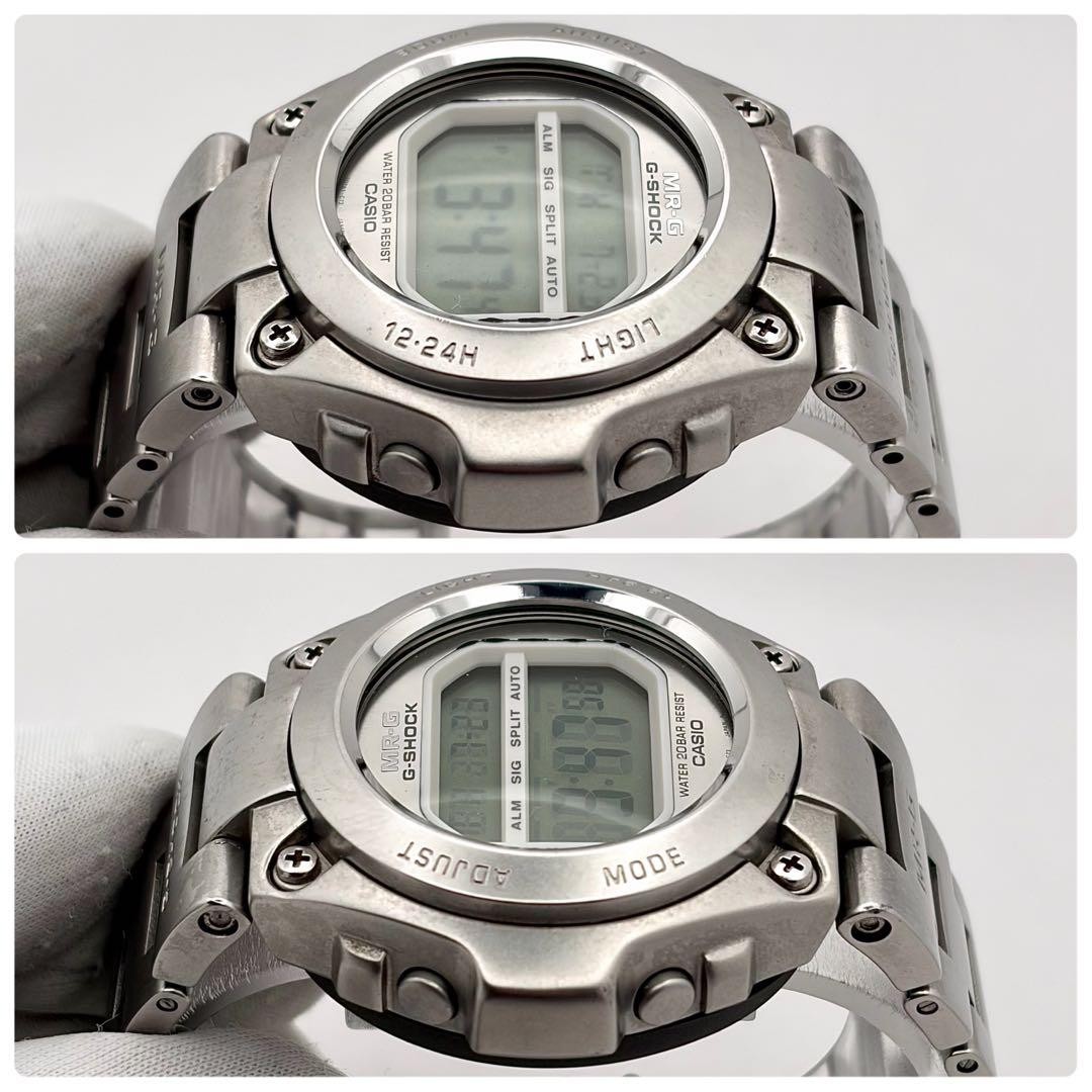 Casio MR-G First Generation Full Metal Digital Grey Watch Japan 0714560