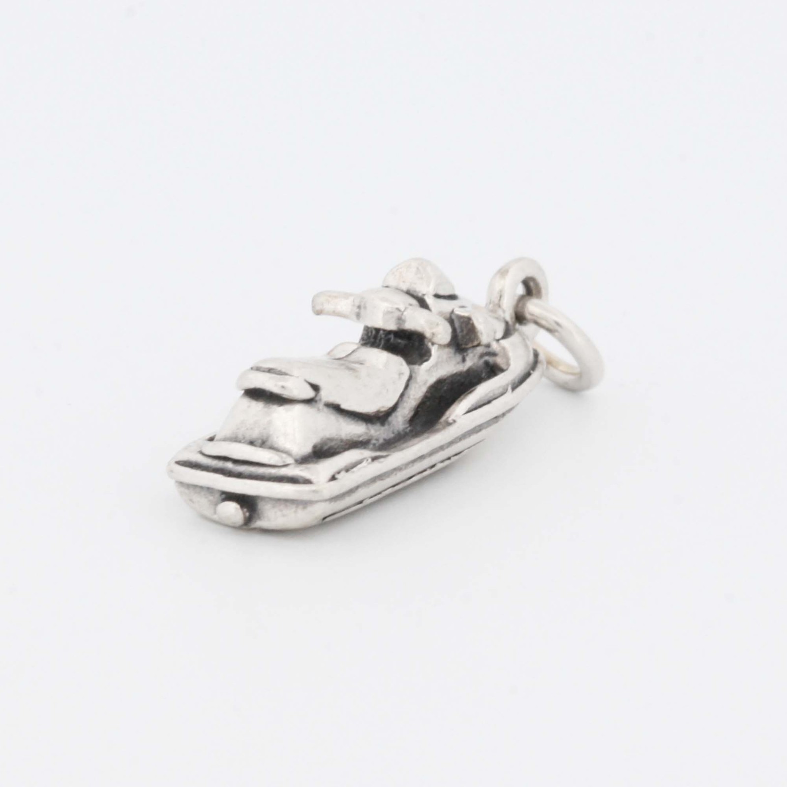 Jet Ski Jetski Waverunner 3D 925 Solid Sterling Silver Charm Pendant MADE IN USA