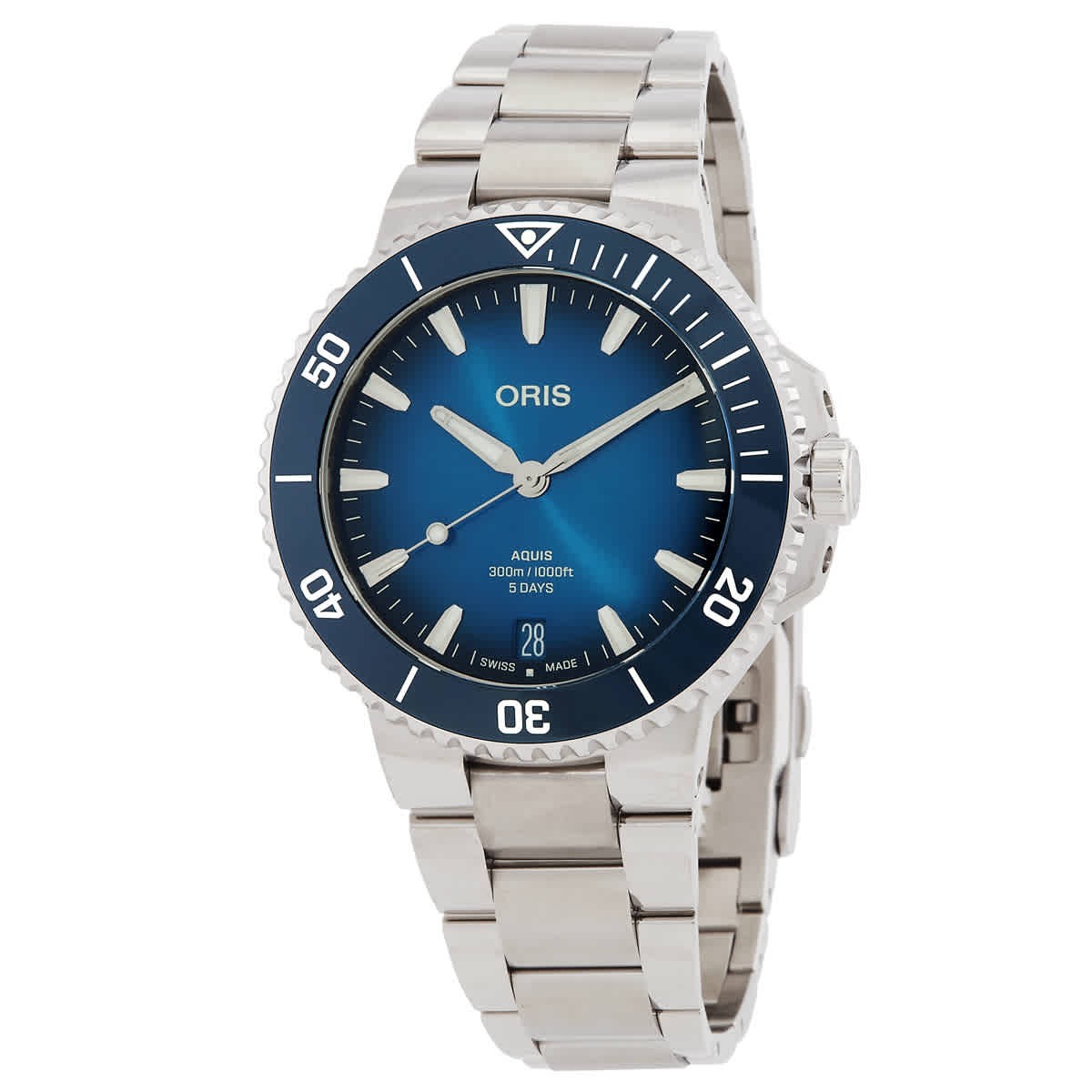 Oris Aquis Date Automatic Blue Dial Men’s Watch 01 400 7790 4135-07 8 23 02PEB