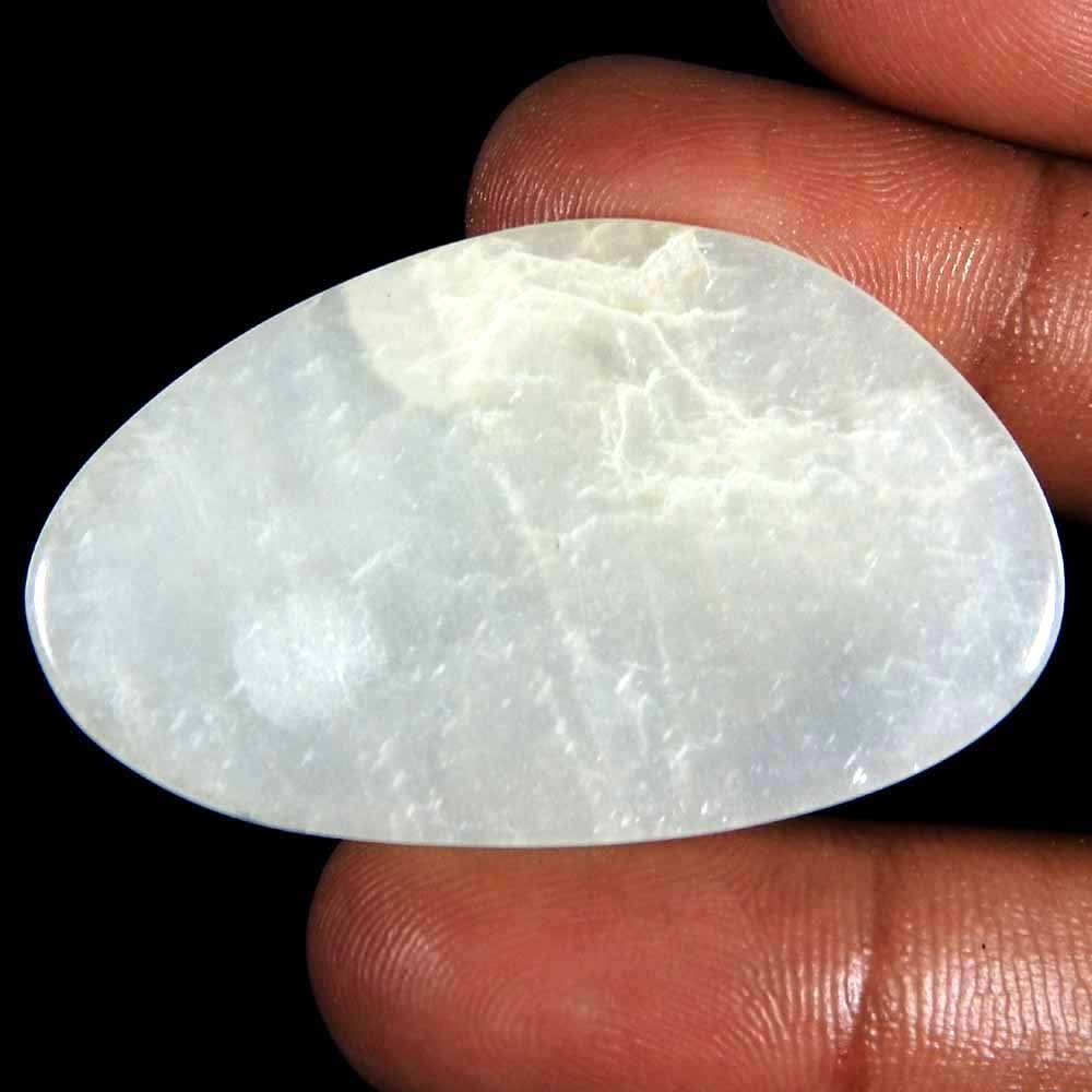 82.30CtsNatural Quality Silky Monnstone Fancy Cabochon Loose Gemstone