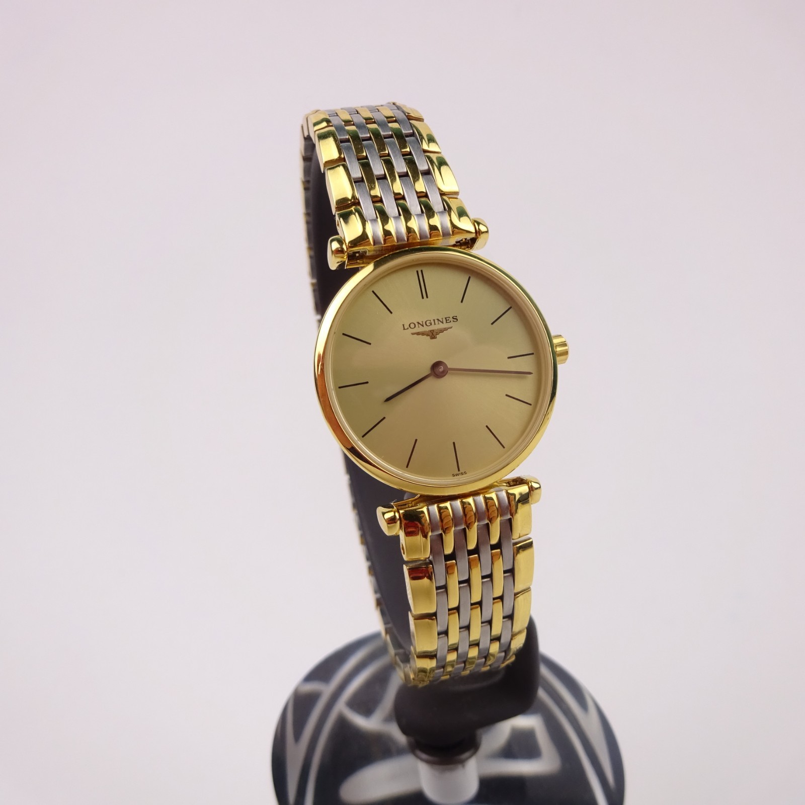 Longines La Grande Classique L4.209.2 Watch Gold Dial Women’s Box & Papers