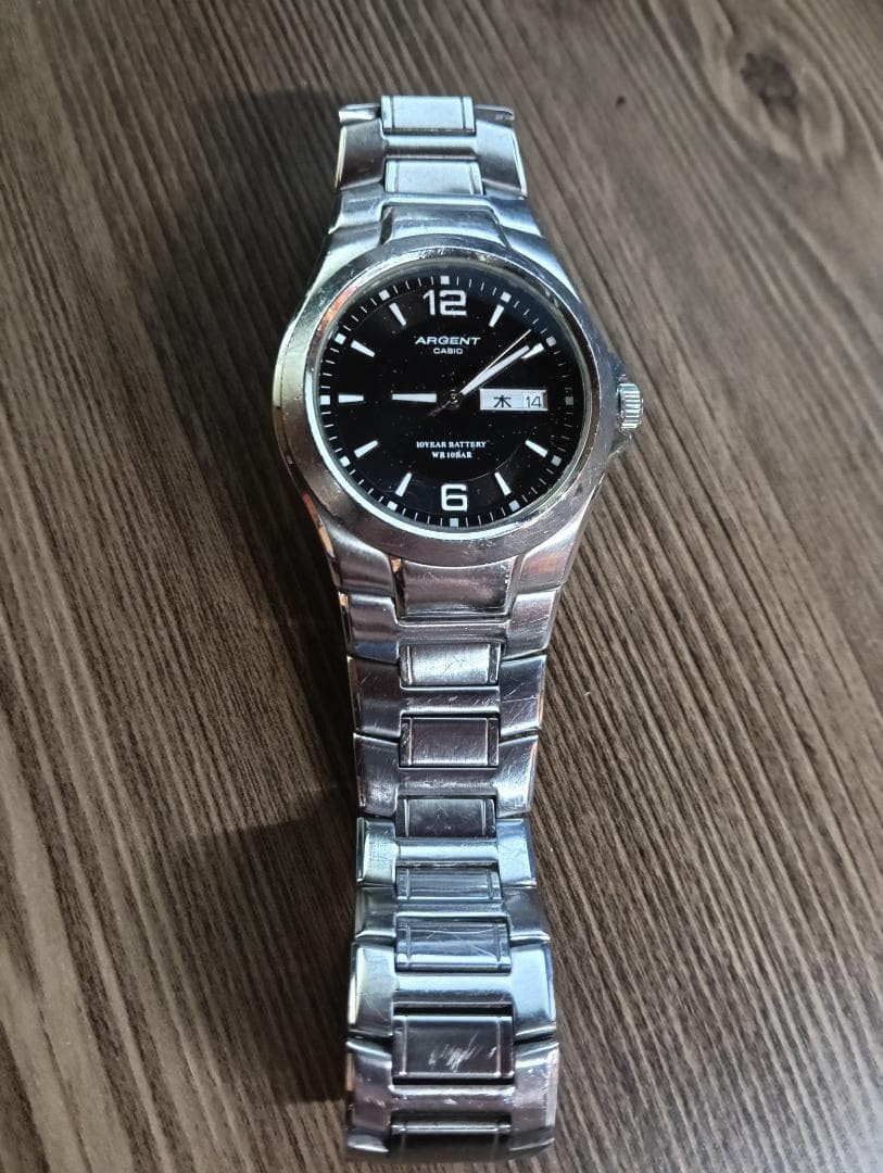 CASIO ARGENT Quartz Watch ARG-115