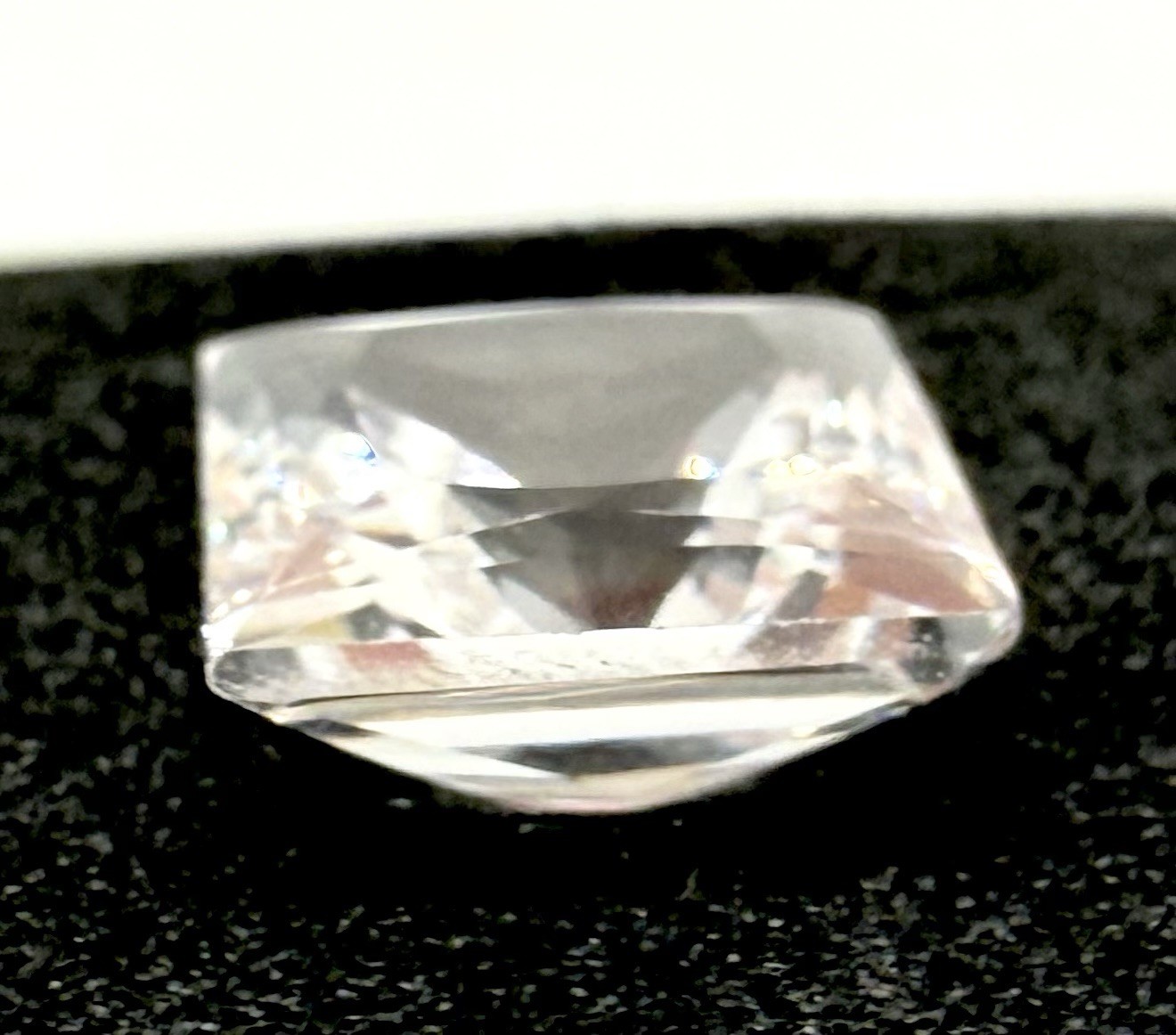 New YAG Yttrium Aluminum Garnet 7.0 CT Square Princess Cut Gem Single 10x10mm