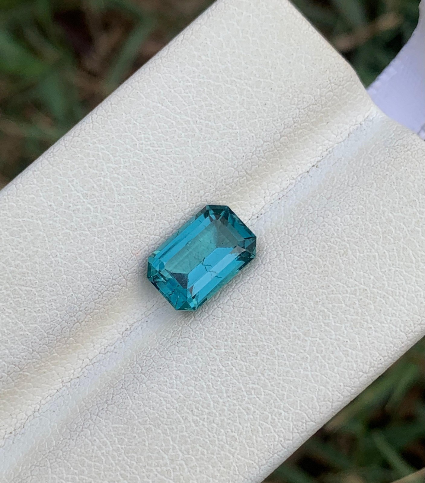 2.4Carat Beautiful Tourmaline Loose Gemstone From Afghanistan. Rare Color