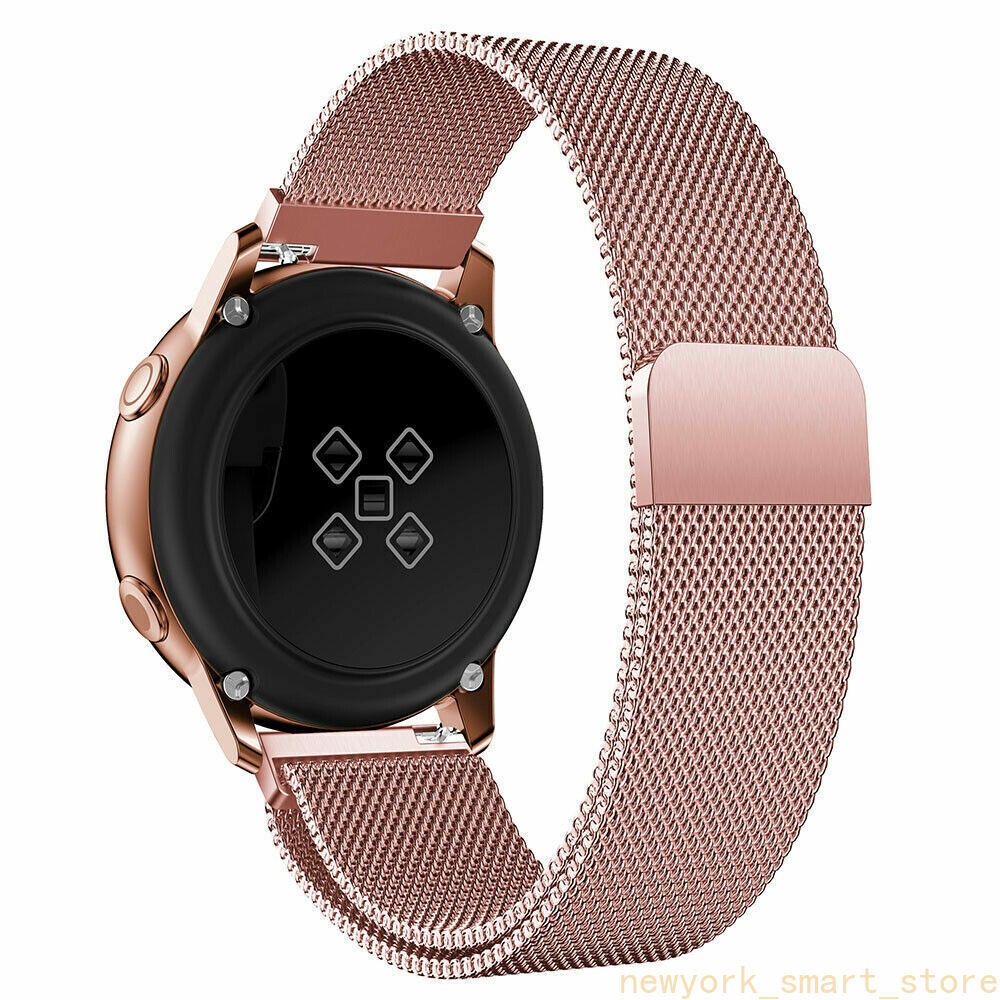 Samsung Galaxy Watch 4 Active 2 40/44mm Stainless Steel Loop Milanese Band Strap