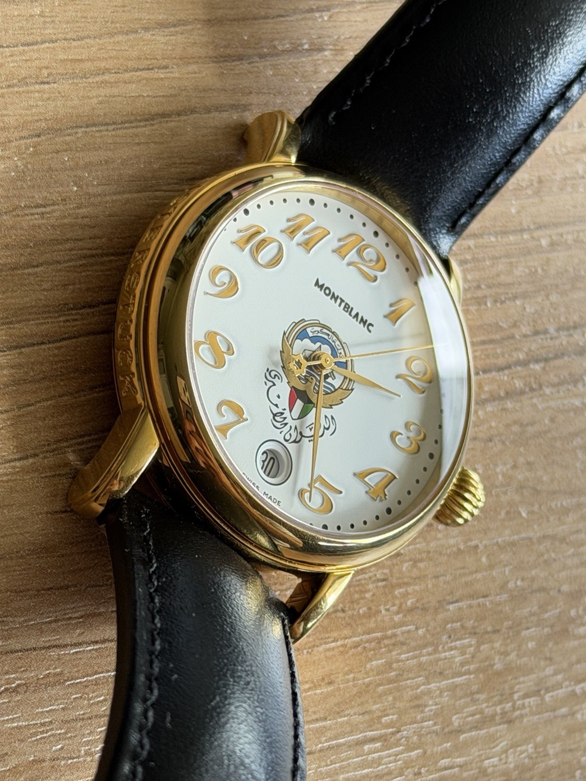 Montblanc Meisterstuck 7002 Kuwait Special Quartz Original Men Preserved Plated
