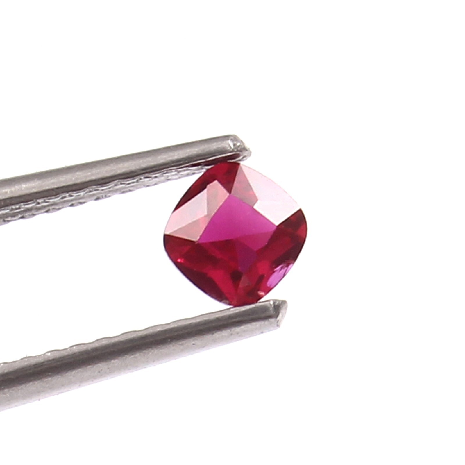 Extremely Ravishing Quality Natural Burma Ruby Loose Cushion Gemstone Cut 4×4 MM