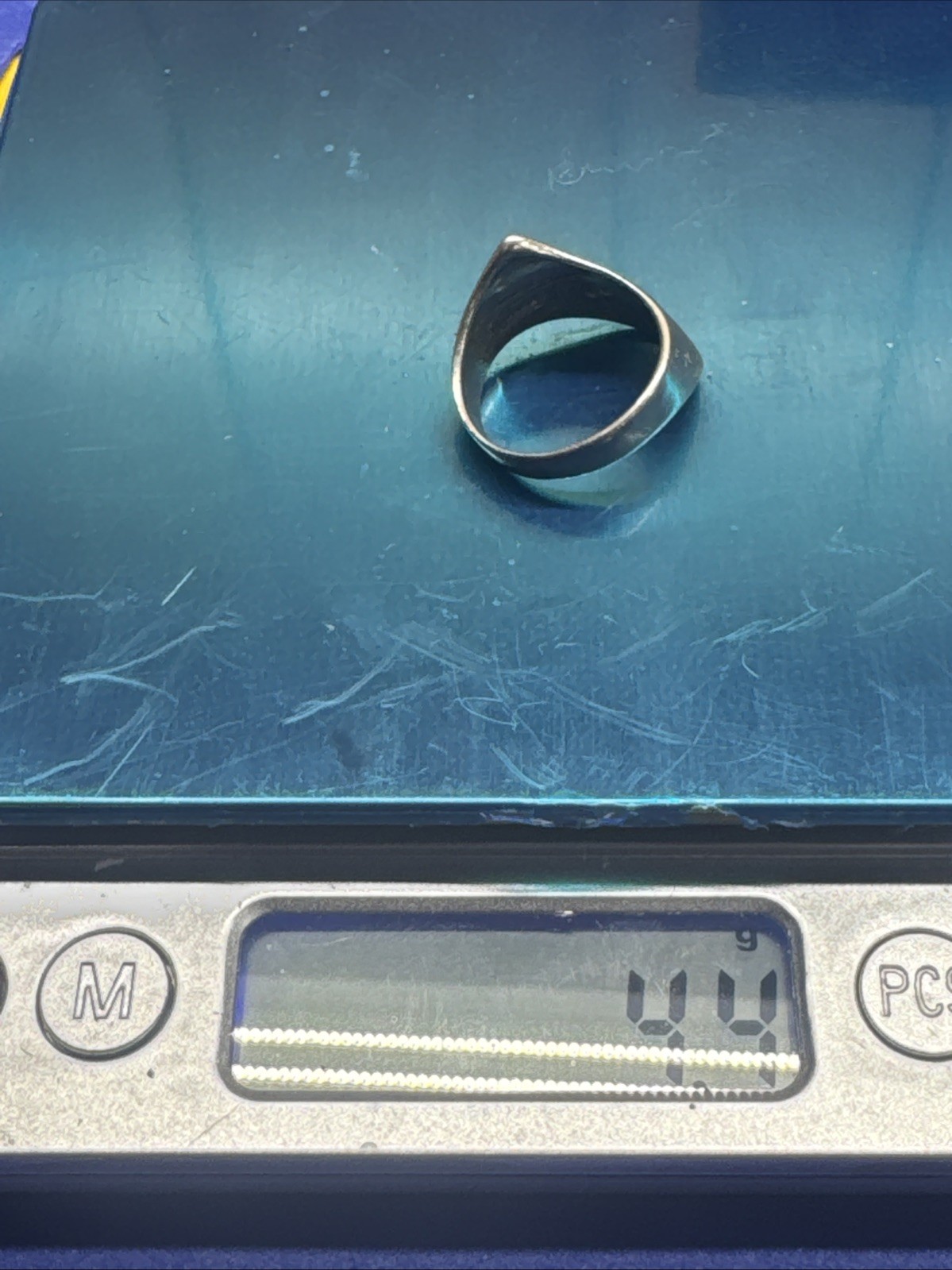 CELLINI STERLING SILVER MID CENTURY MODERN STYLE WOMENS RING BAND SIZE 6