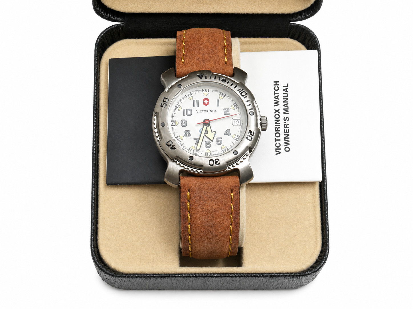 *NIB* Lot (2) Victorinox Swiss Army Watches Model 35072 Packard Heritage Dial