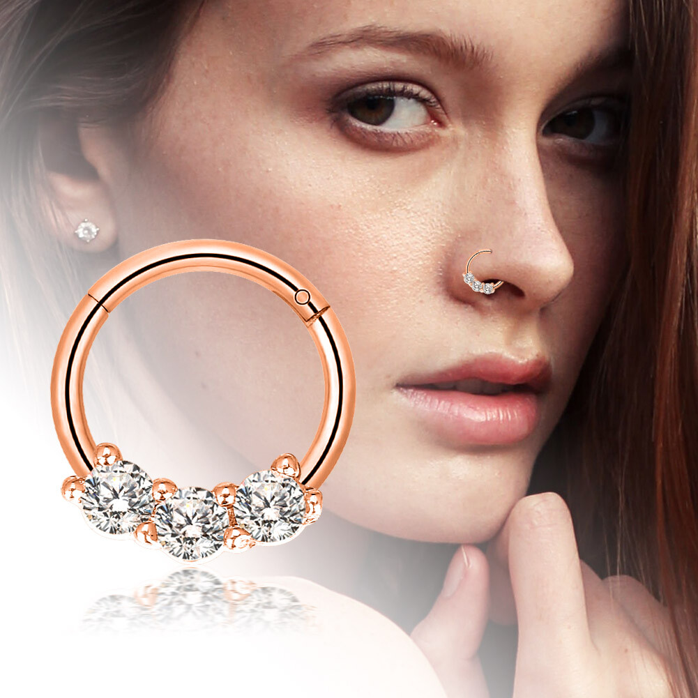 6-12PCS Horseshoe Nose Septum Lip Rings Nipple Tragus Cartilage Eyebrow Piercing
