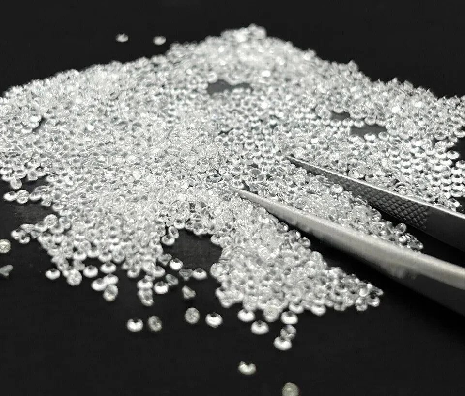 425 Pcs Loose Lab-Grown CVD Diamond LOT 0.80 mm D Color IF CLARITY Certified