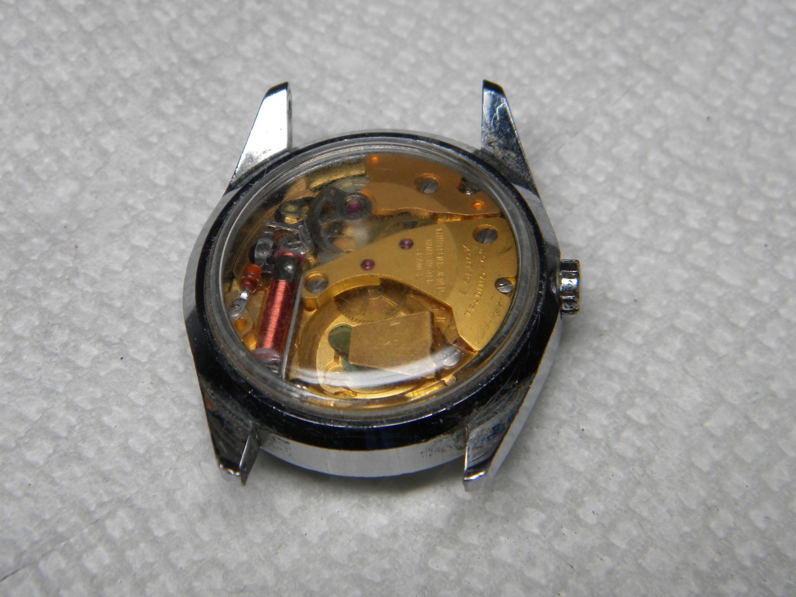 North Star Electric 13 Jewel Wrist Watch by E Gluck & Co France Repair or Parts