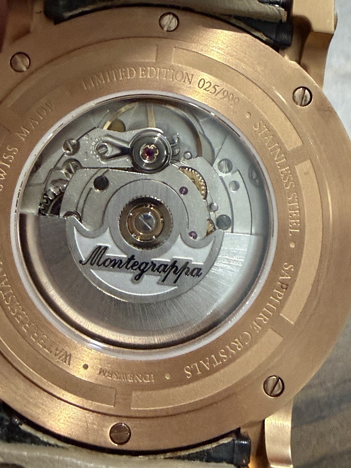 MONTEGRAPPA NERO UNO LIMITED WATCH Only (25/999)