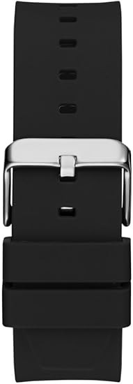 Guess Men’s Black Silver Tone Multi-function Watch – GW0491G3 NEW