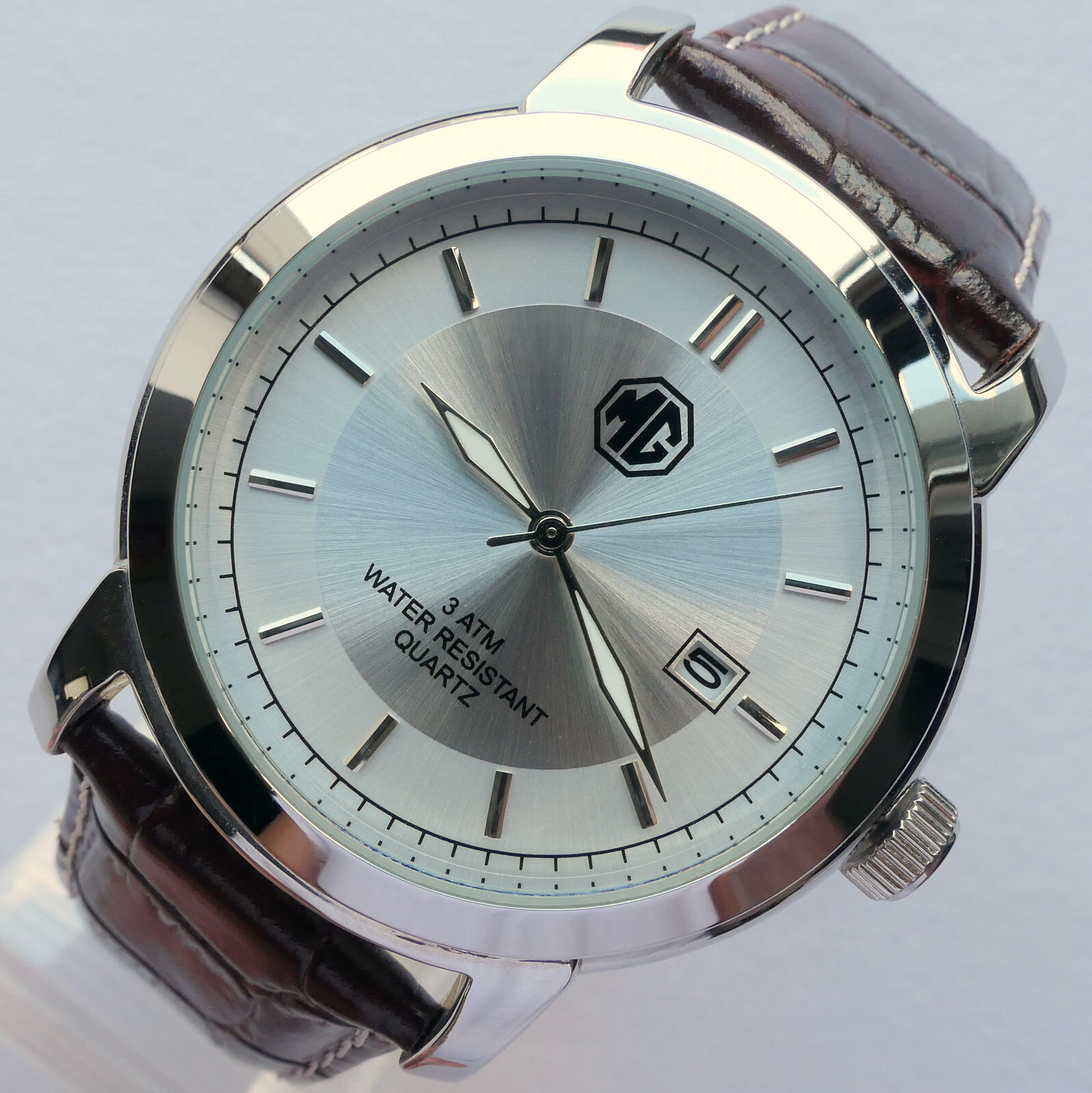 MG Morris Garages BMC MGA MGB Classic Aviator Driver Sport Car Accessory Watch