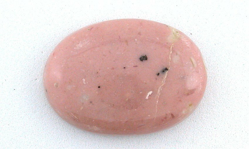 ONE 62.20 Ct Oval 35.6mm x 25.5mm Peruvian Pink Opal Cabochon Cab Gem EBS6702