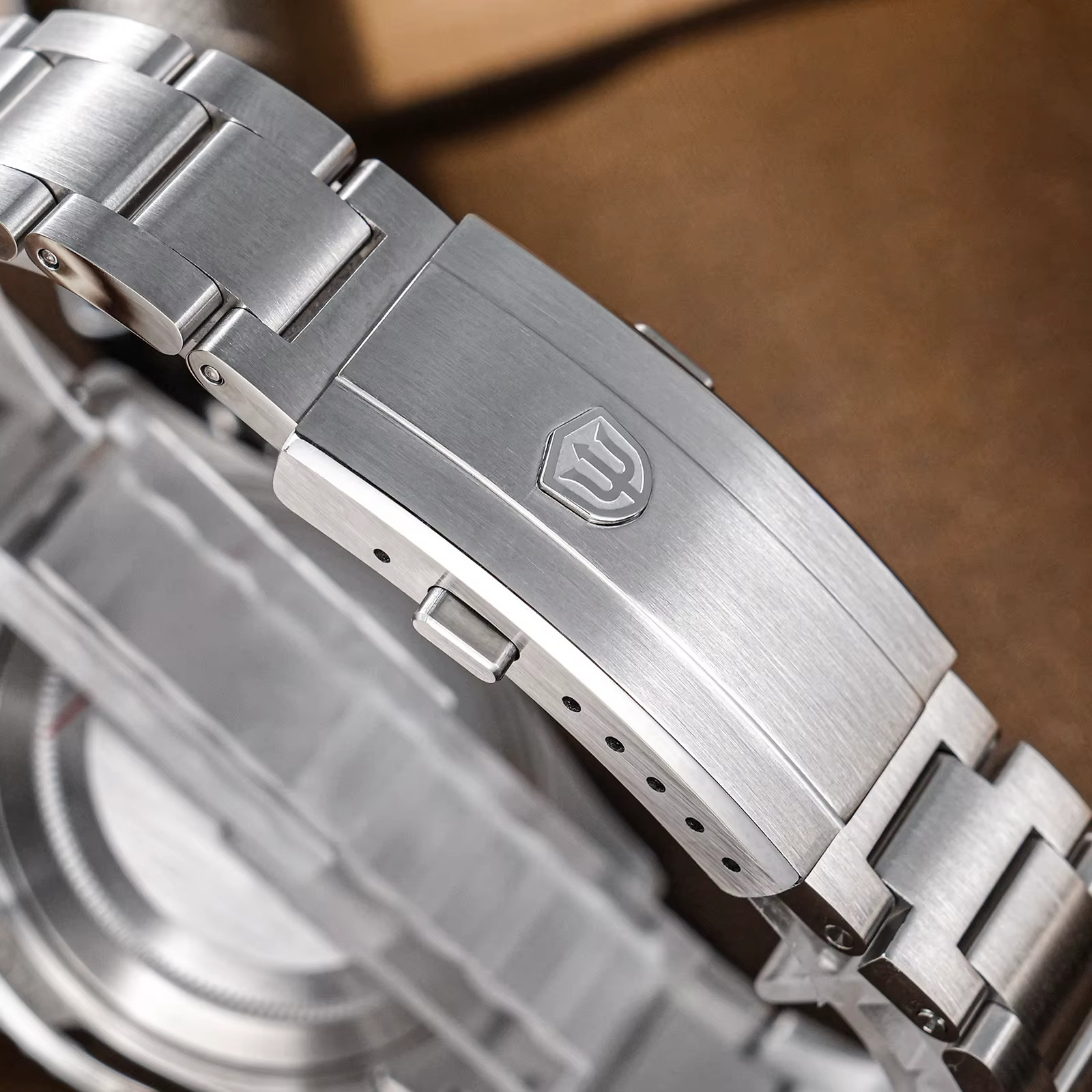 Retro 41mm Watchdives “Milsub” Automatic Diver; PT5000 4Hz, “Rivet” Bracelet!