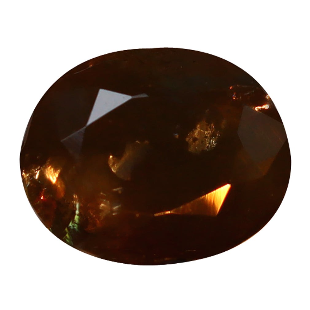 0.62 ct Oval (5.43 x 4.48 mm) Unheated Green Natural Alexandrite Gemstone