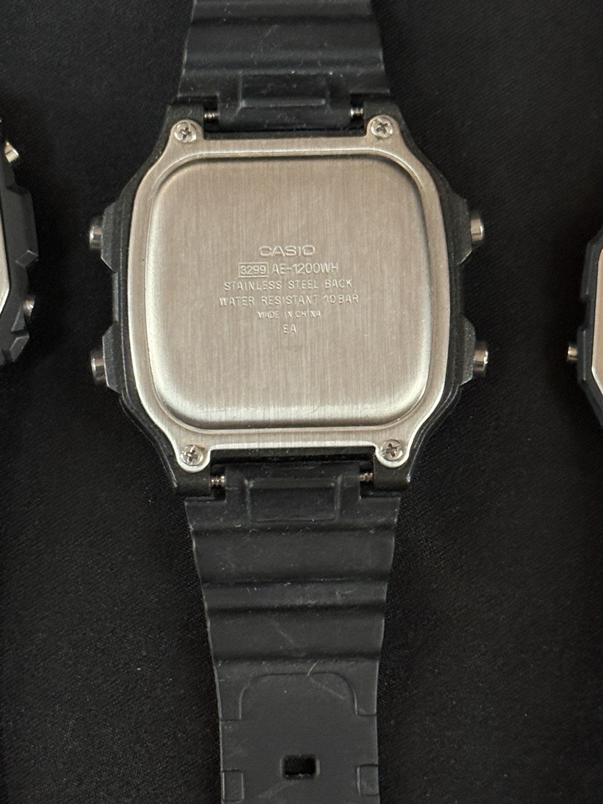 Casio Lot of 5 Unisex Digital Watches W-217H F-91W W-218H AE-1200WH F-108WH