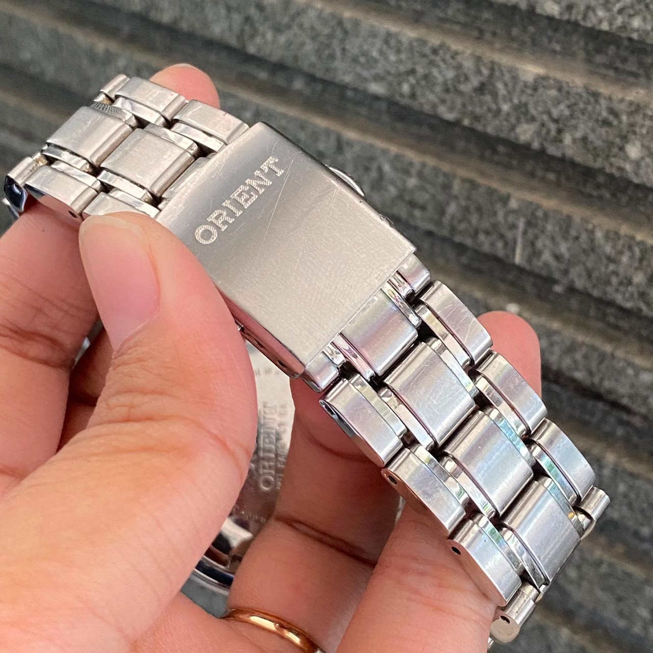 RARE Orient King Master Worldtimer Automatic FA02-C6CA Black Vintage Watch Men