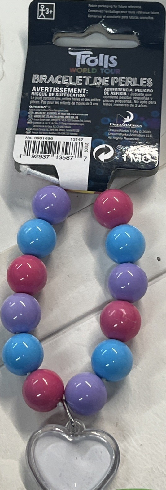 Trolls Bead Bracelet