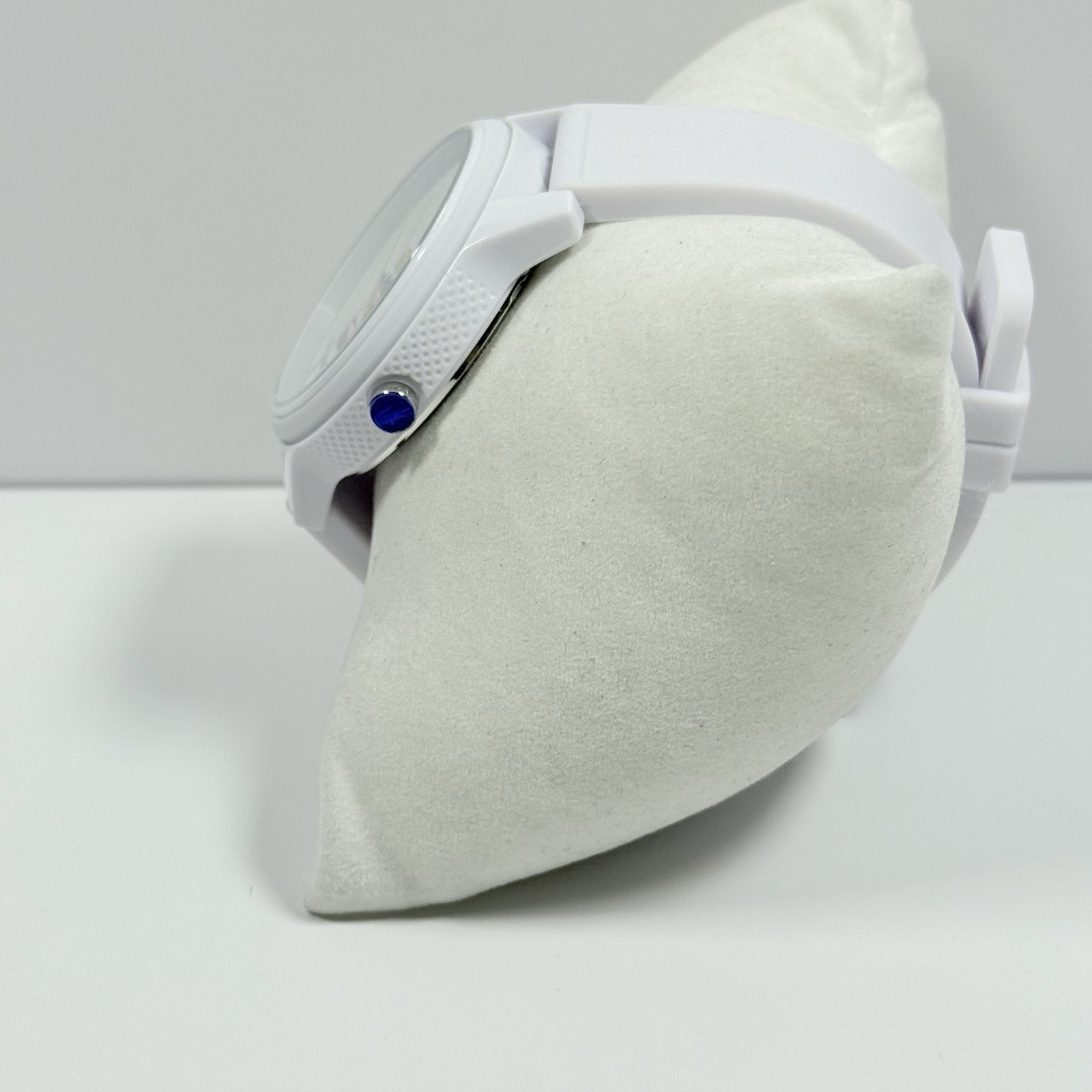 Lacoste 2011130 Polaroid Special Edition White Dial Silicone Band Unisex Watch