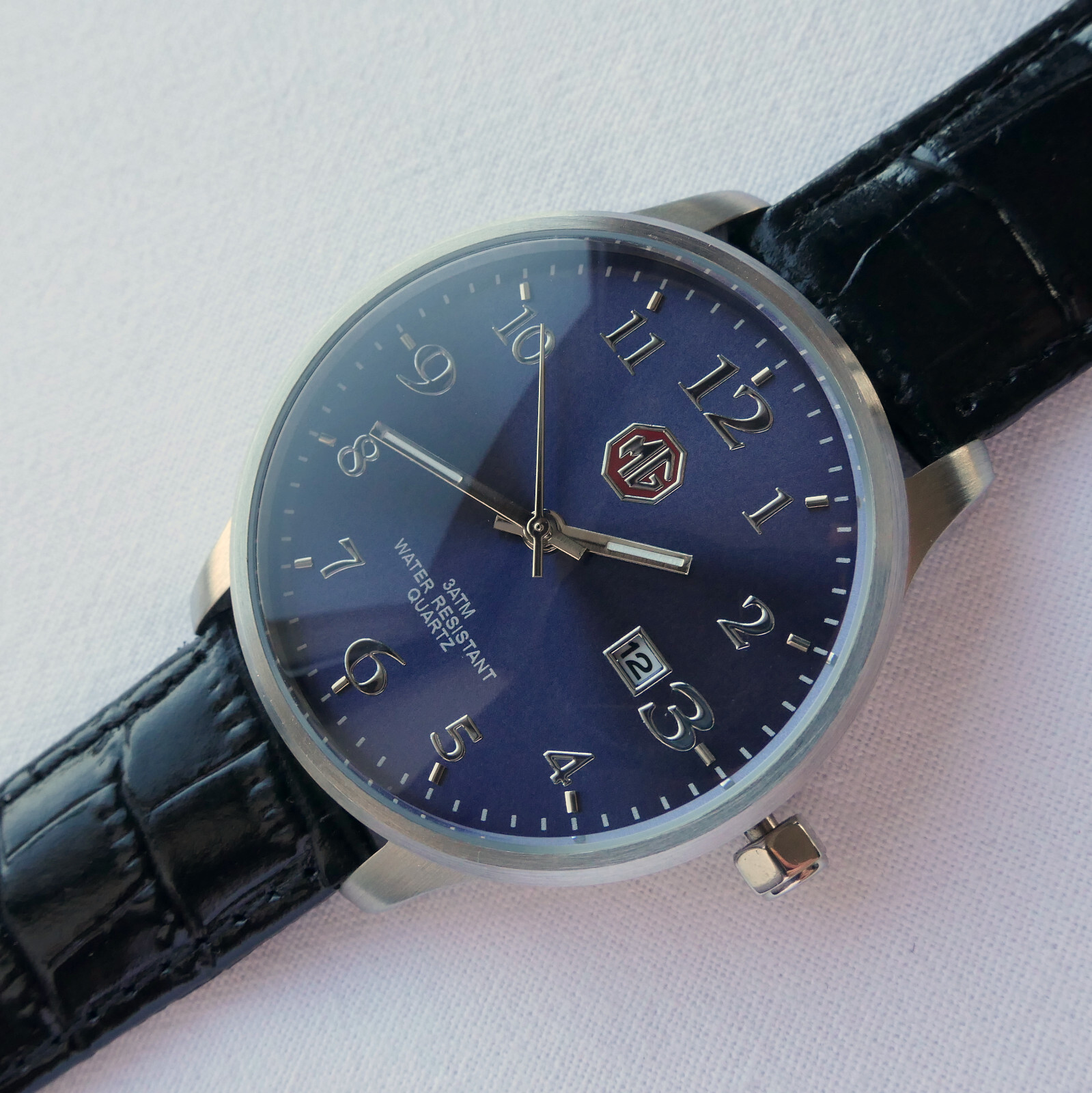 MG Morris Garages BMC MGA MGB Classic Aviator Driver Sport Car Accessory Watch