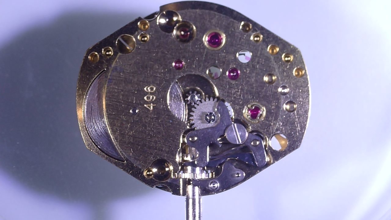 Bulova 6CL Mechanical Watch Movement, Grey, Stainless Steel