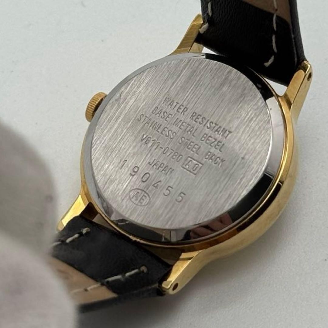 Working Item SEIKO Alba Quartz New Battery Gold Watch