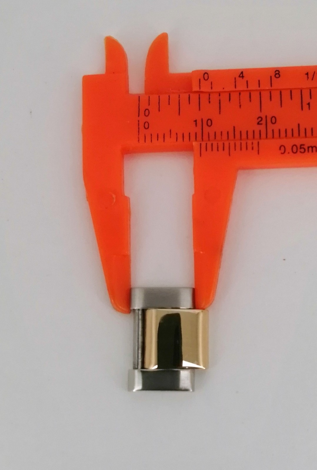 Rolex two tone rose Gold Stainless Steel link bracelet 15mm (one piece) Genuine
