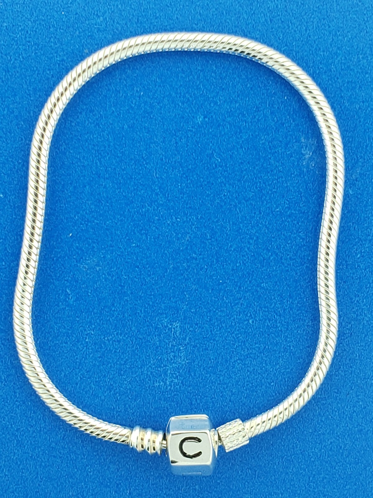 Chamilia sterling silver 7.5″ Bracelet Box Clasp