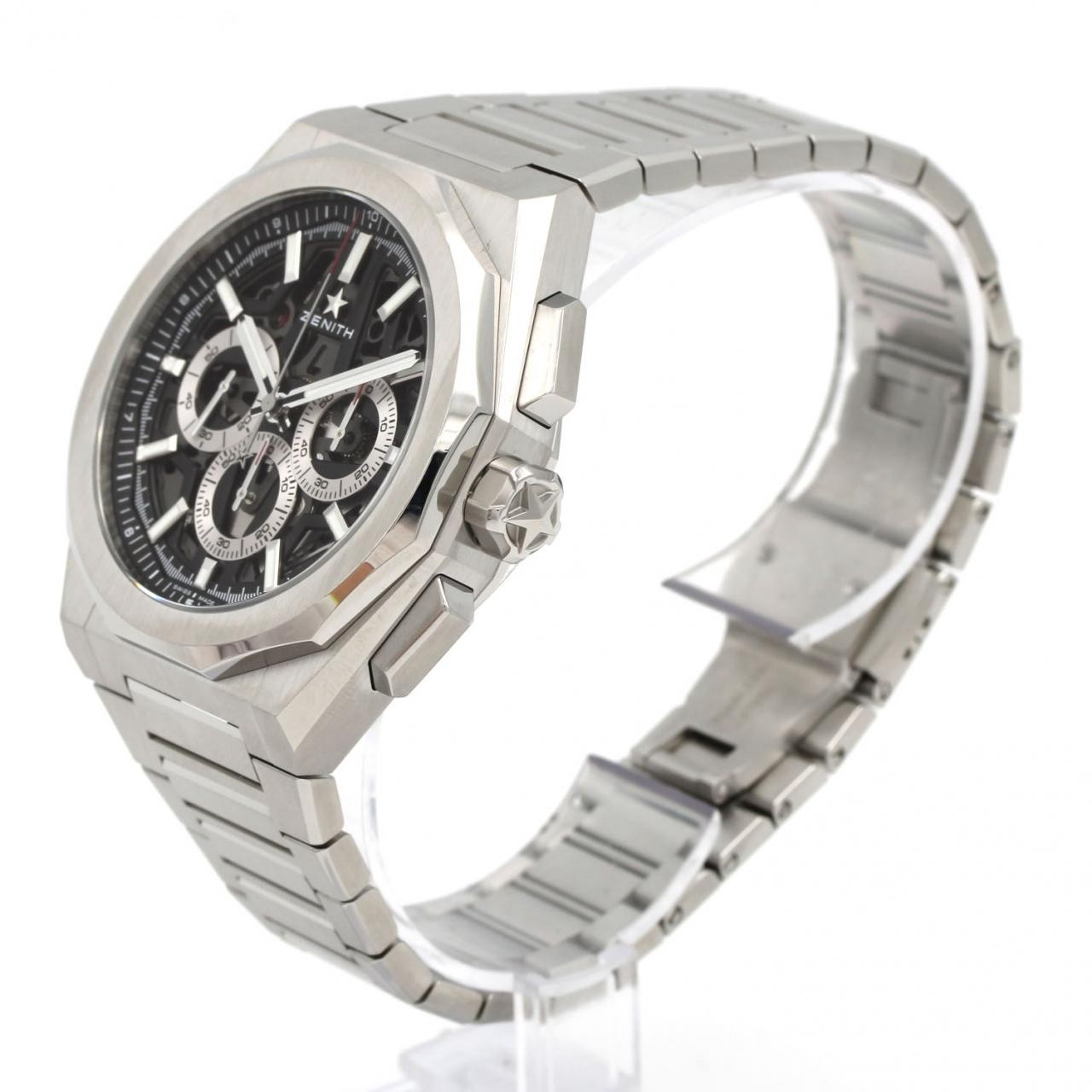 Authentic Zenith Defy Skyline Chronograph 03.9500.3600/78.I001 Stainless Ste…