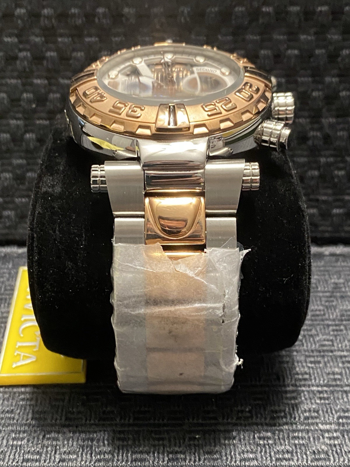 Invicta 47mm Subaqua Noma I Silver & Rose Gold Z60 Quartz LE Watch,Model#33365