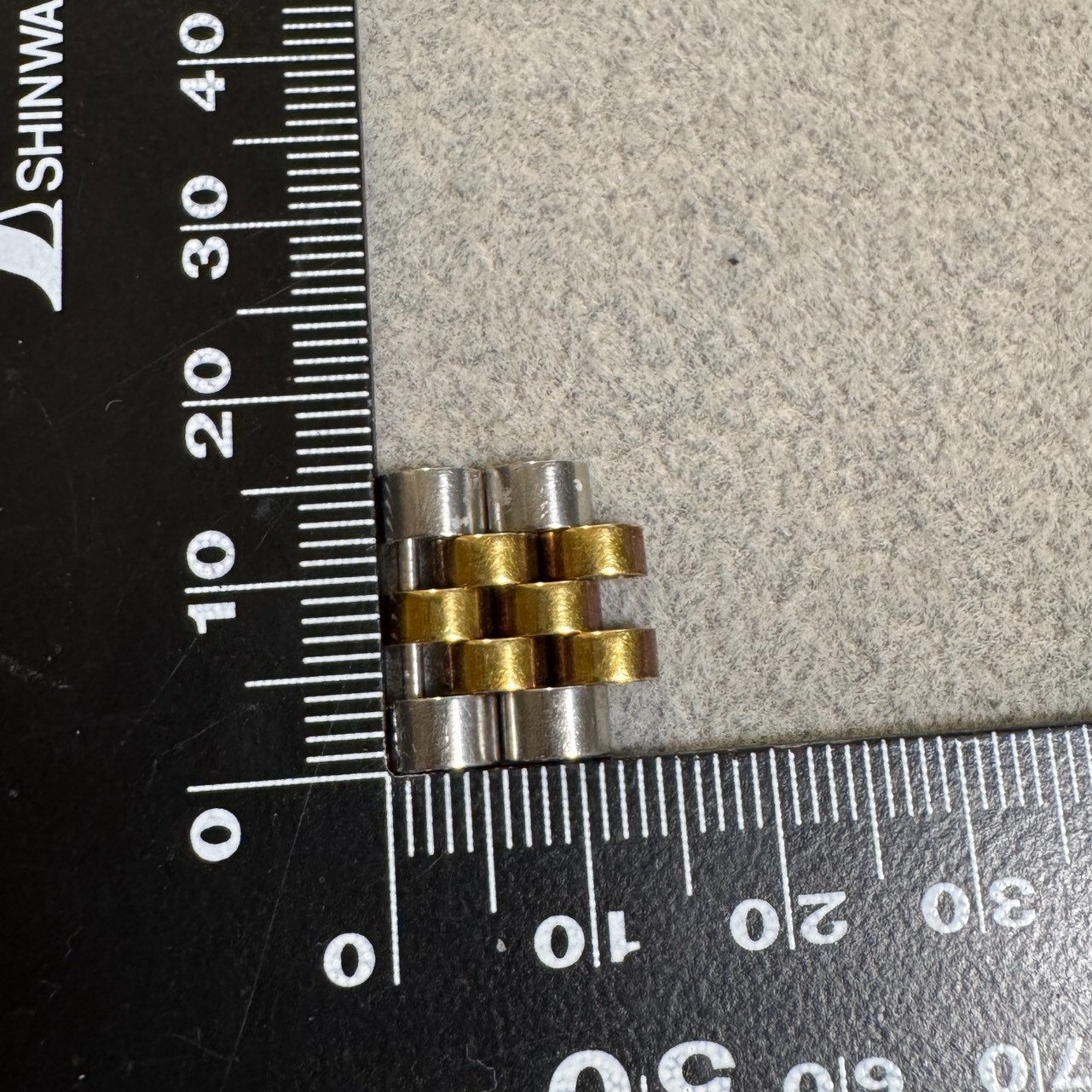 ROLEX 2Link for 16233 16013 DATEJUST 15.5mm×6mm YG×SS FZ8651
