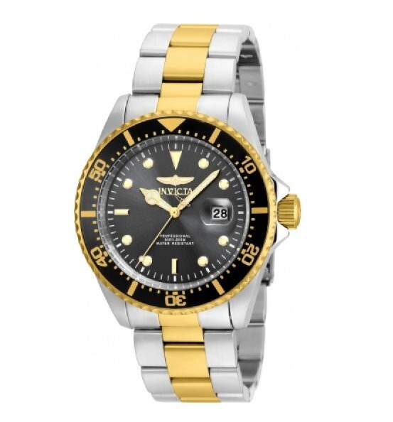 Invicta Pro Diver Men’s Quartz (22057) 43mm Case, Stainless Steel Bracelet Band